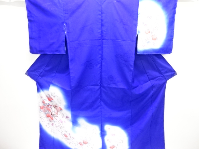 Japanese Kimono / Homongi Tsukesake Synthetic fiber